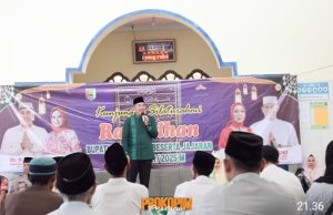 Bupati Pesawaran Dendi Ramadhona Kunjungi Kecamatan Way Ratai dan Padang Cermin dalam Agenda Silaturahmi Ramadan